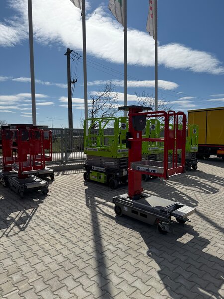 Nacela JLG Ecolift 4.2m 150kg sarcina 315kg total, ideala birouri mall-uri