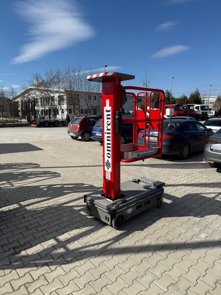 Nacela JLG Ecolift 4.2m 150kg sarcina 315kg total, ideala birouri mall-uri