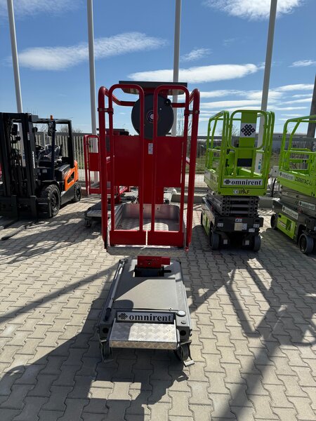 Nacela JLG Ecolift 4.2m 150kg sarcina 315kg total, ideala birouri mall-uri