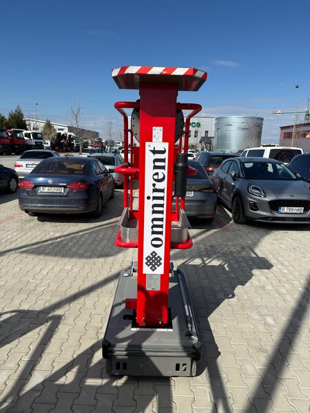 Nacela JLG Ecolift 4.2m 150kg sarcina 315kg total, ideala birouri mall-uri