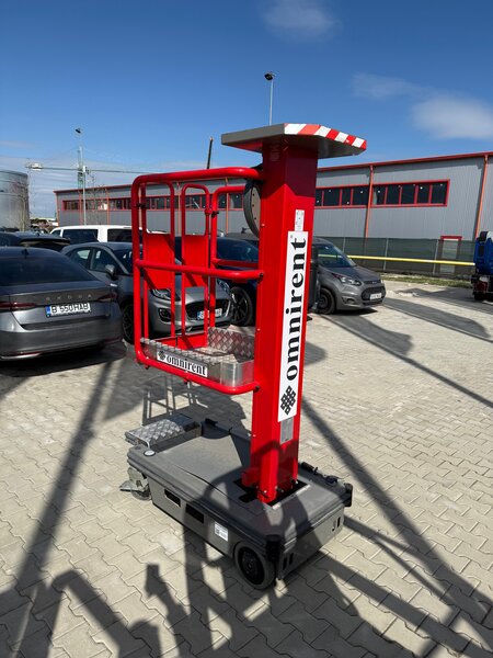 Nacela JLG Ecolift 4.2m 150kg sarcina 315kg total, ideala birouri mall-uri